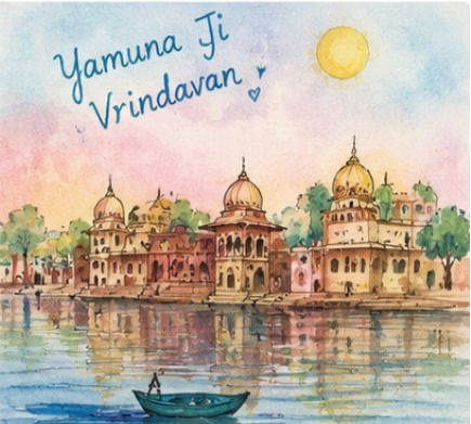 The Yamuna at Vrindavan